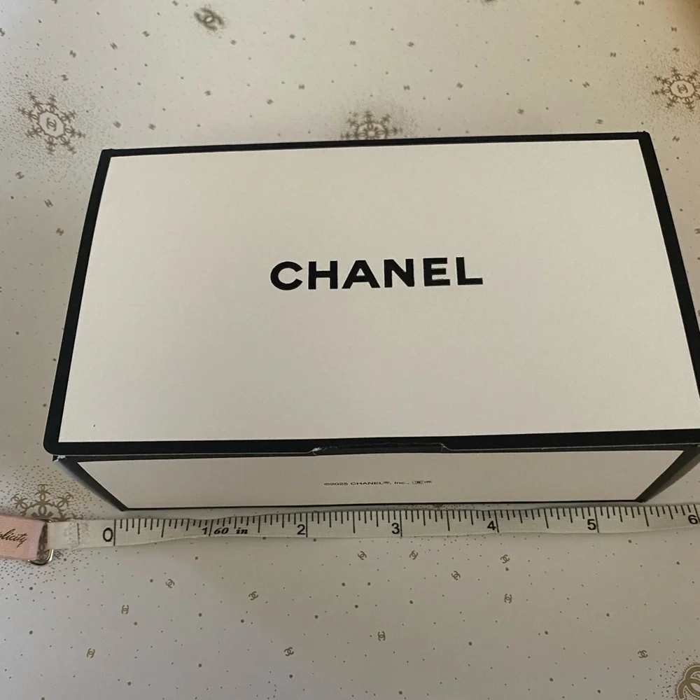 Boxes & 9’ Roll CHANEL Elegant Gold and White Gift Wrap